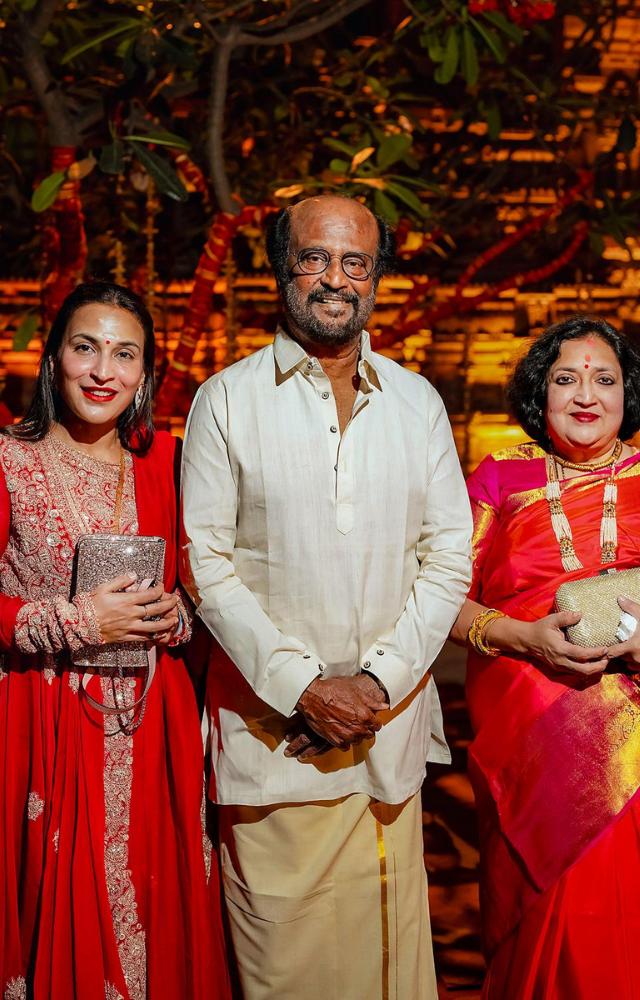 The legendary superstar of Tollywood, brought his charisma to the festivities, enhancing the glamour and excitement of the occasion with his presence.