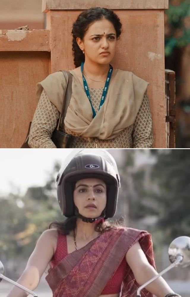 Best Actress award is shared by Nithya Menen in Tiruchitrabalam and Manasi Parekh in Kutch Express.