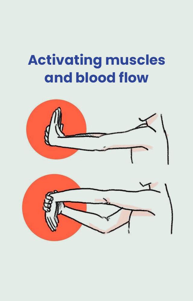 Activate muscles and boost blood flow for enhanced performance and vitality.
