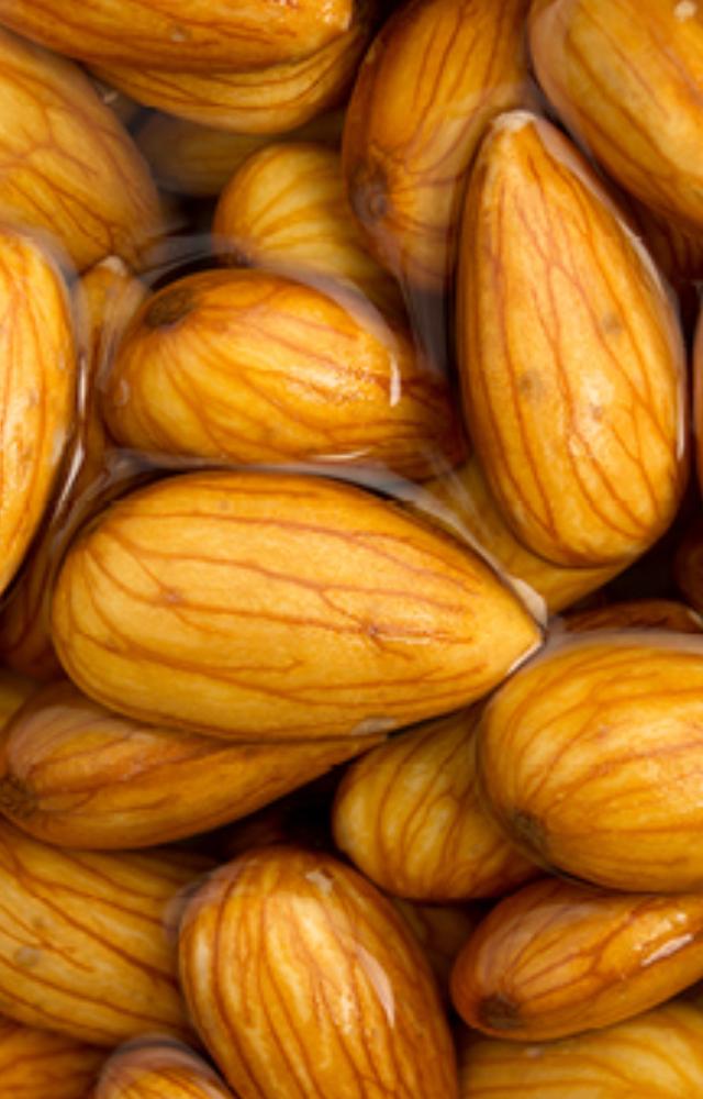 Power of Overnight-Soaked Almond