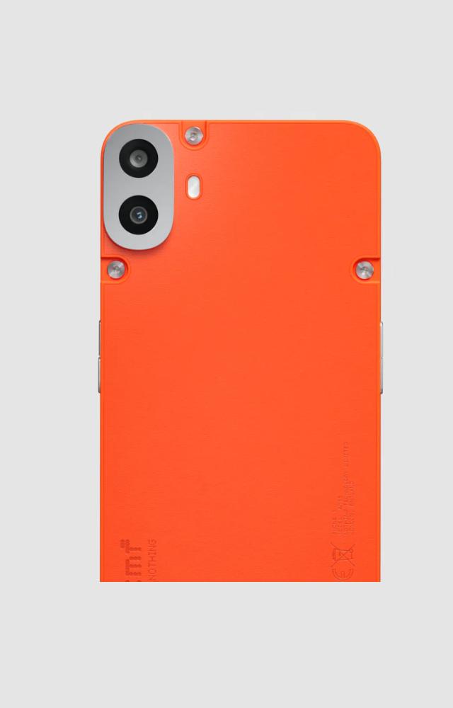 CMF by Nothing features advanced camera setup: 50 MP main, 16 MP front, 4K video, slo-mo, EIS, Night Mode, AI Vivid Modes, and more.