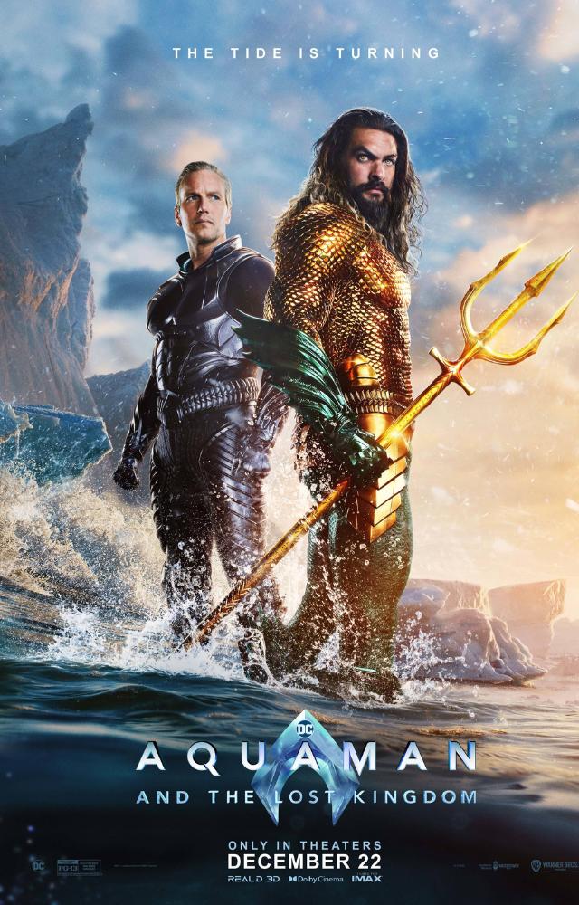 The much anticipated follow-up starring Jason Momoa, Patrick Wilson, Yahya Abdul-Mateen II, Amber Heard, and more, is scheduled for release later this month.