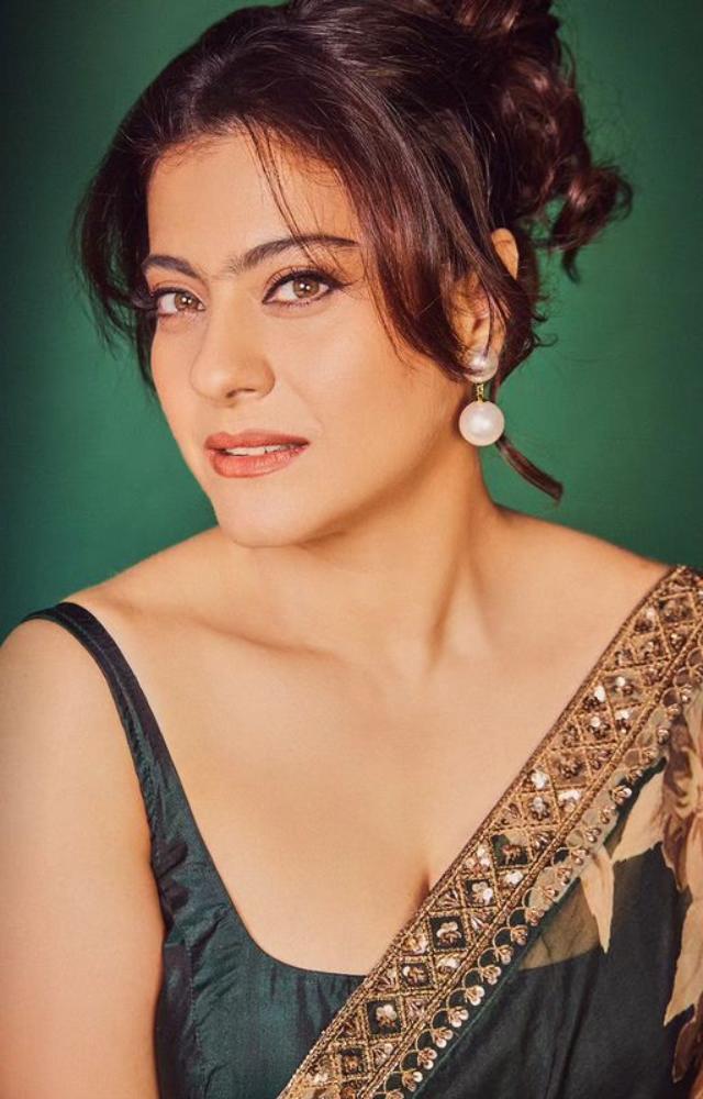 Kajol rocks floral saree