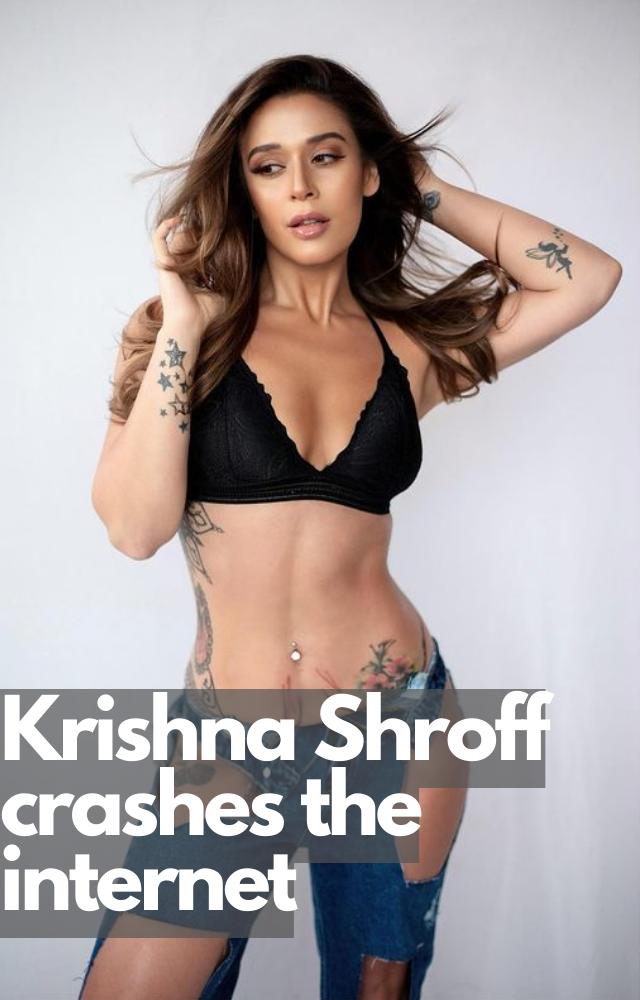 Krishna Shroff Captures Attention