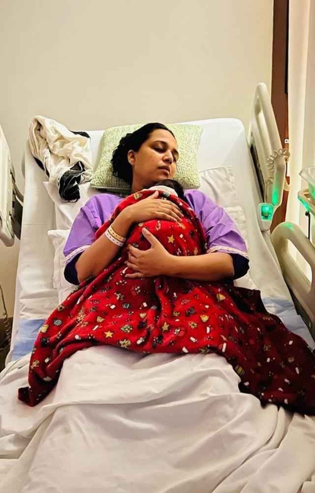The couple is overjoyed to announce the birth of their baby girl, filling their lives with boundless love and laughter.