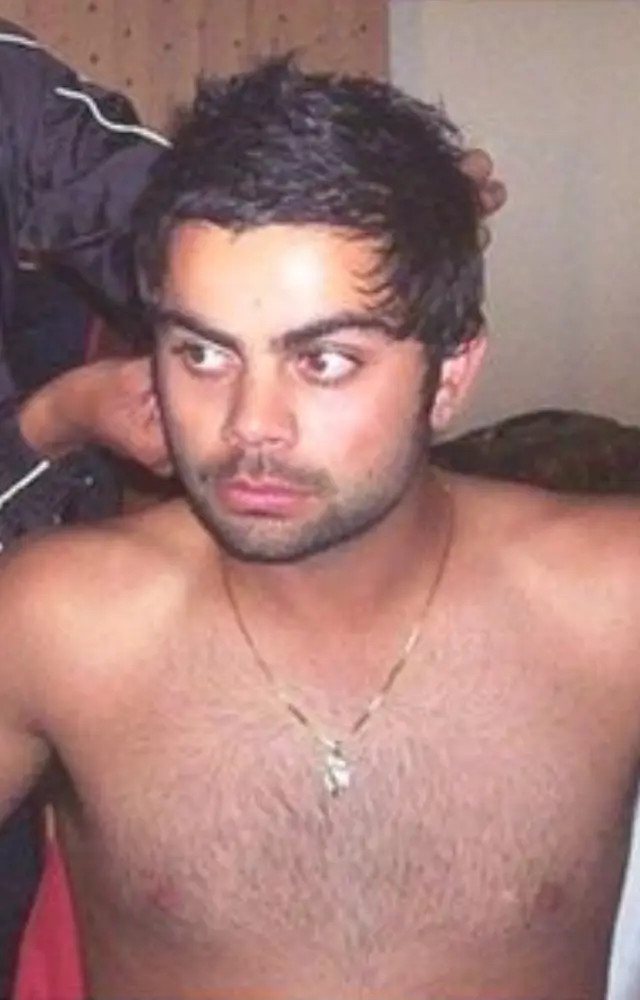 Like many young sportsmen in the early stages of their careers, Virat Kohli had a fairly slim and lean physique prior to his transformation.