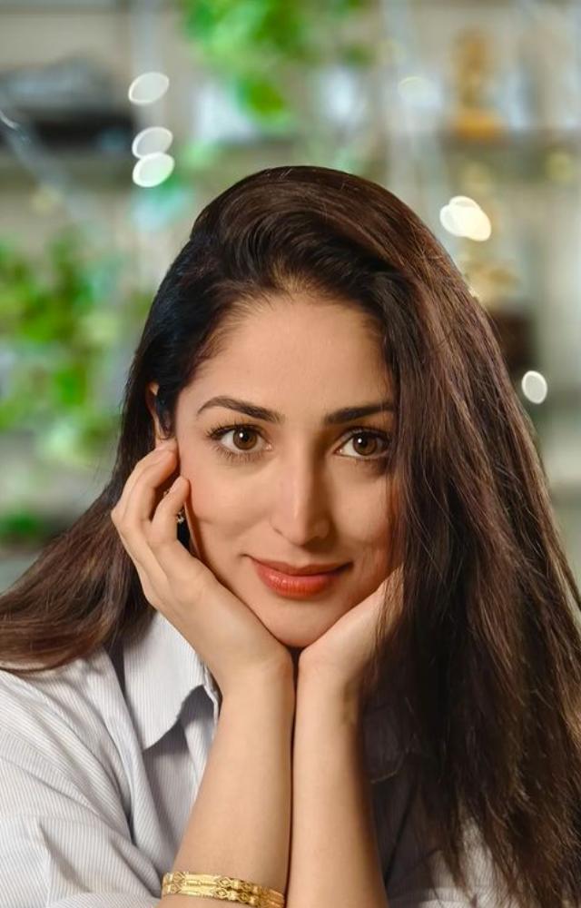 Yami Gautam is a vision of timeless beauty and grace, radiating elegance in her charming white attire.