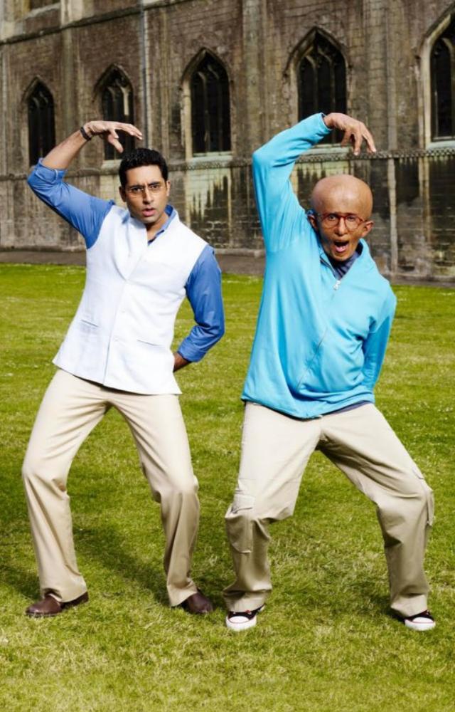 A touching story where Abhishek shines as a supportive father opposite his real-life father, Amitabh Bachchan.
