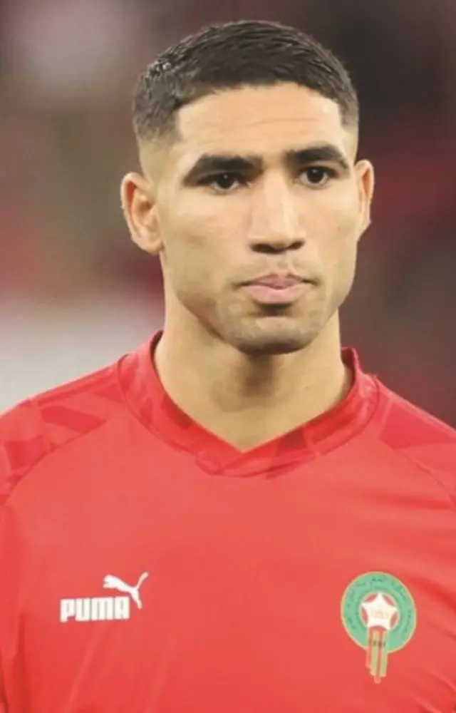 Though born in Spain to Moroccan parents, Achraf Hakimi embraced his Moroccan heritage fully.