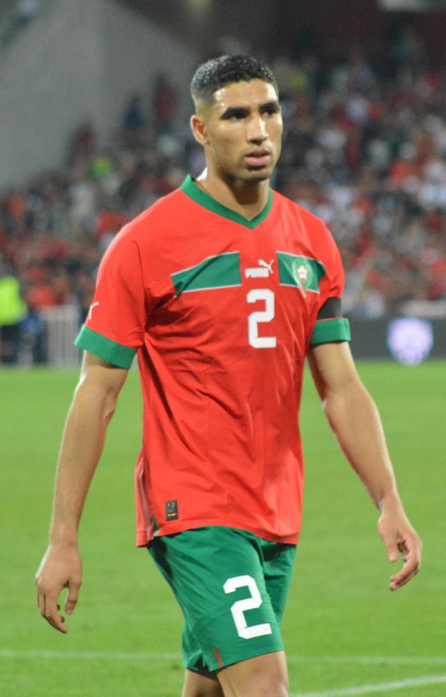 Hakimi decided to represent Morocco internationally despite having Spanish ancestry. 