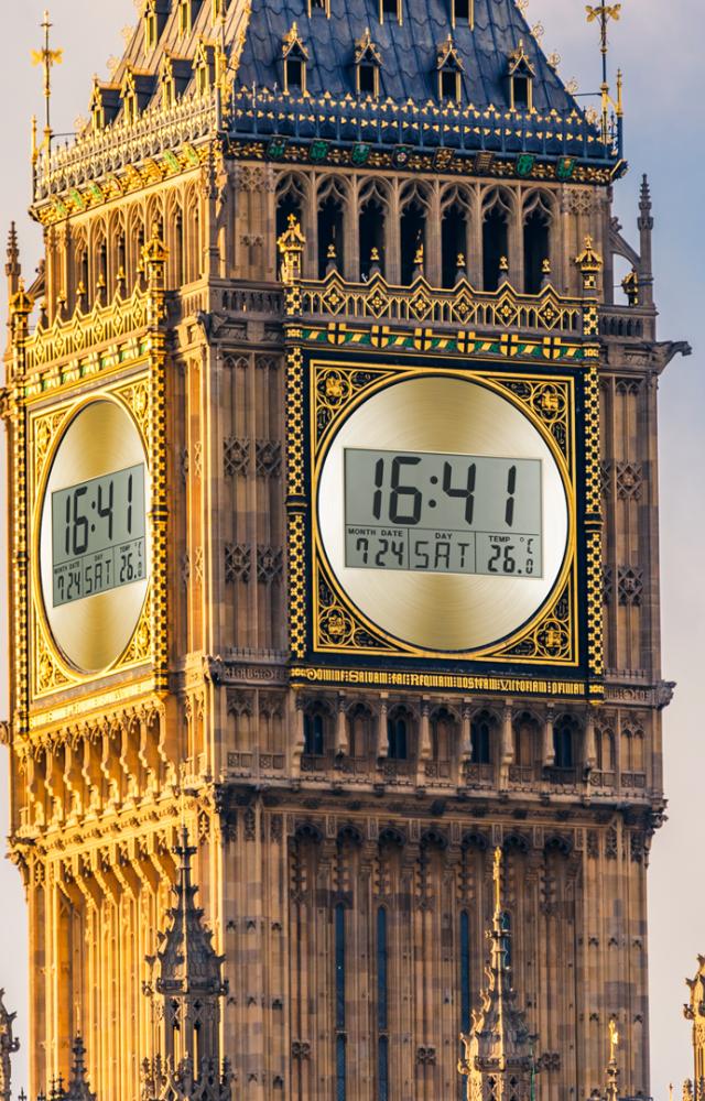 BBC Radio announced that Big Ben would be switched to a digital display. This upset many, proving how attached people were to tradition!