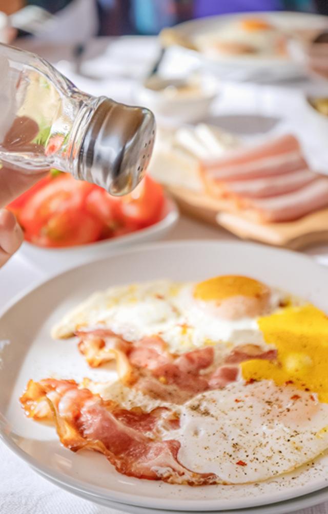 Cut back on salt to keep your kidneys functioning well and avoid unnecessary strain.