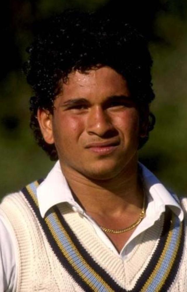 At just 16, Sachin faced fierce bowlers in Pakistan. His fearless debut hinted at the legend he’d become.
