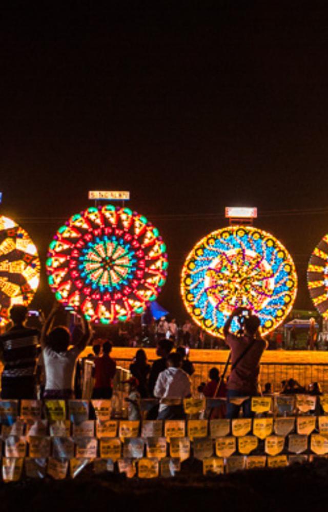The Philippines’ San Fernando lights up Christmas with a lantern festival featuring colorful, intricate designs that symbolize hope.