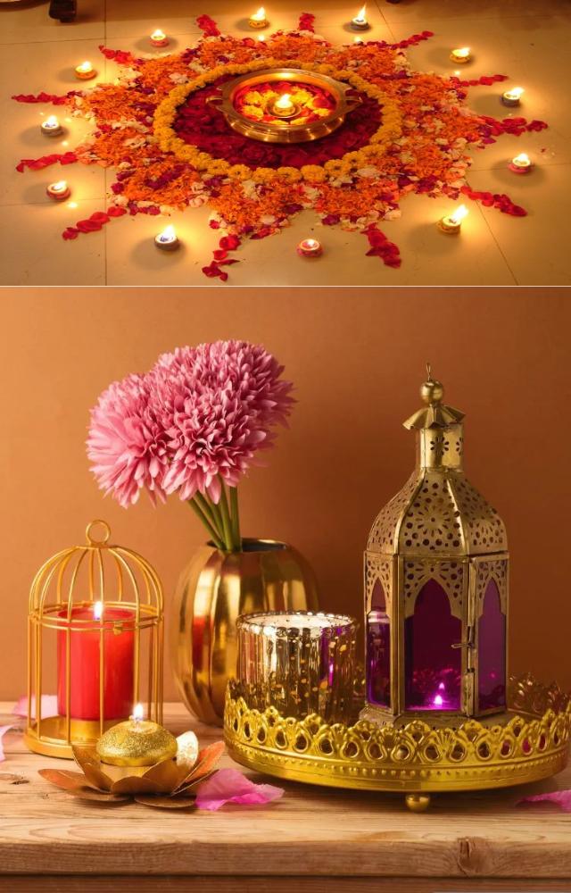Use natural materials and flowers for eco-friendly decorations to create a festive atmosphere.