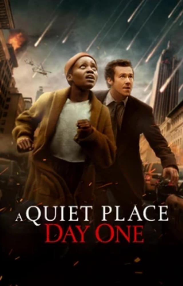 A world overrun by sound-sensitive creatures forces a family to live in silence, creating an atmosphere of constant tension.