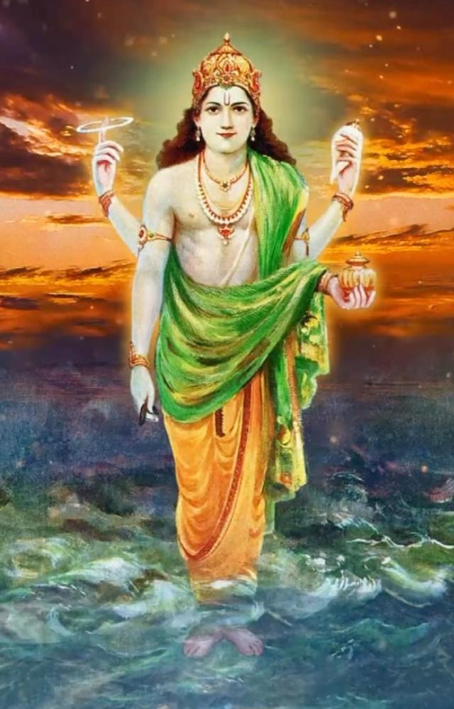 As the god of Ayurveda, Dhanvantri brings blessings of healing and wellness.
