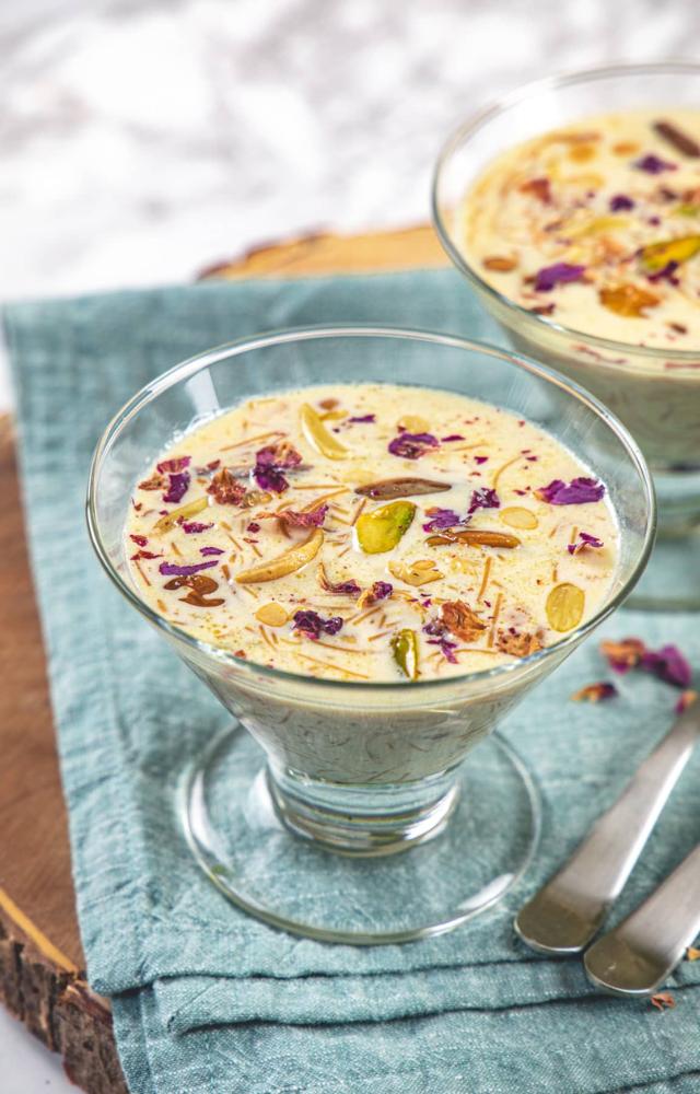A classic Eid delight made with vermicelli, milk, and dry fruits. This rich and creamy dessert is a must-try for your festive spread.