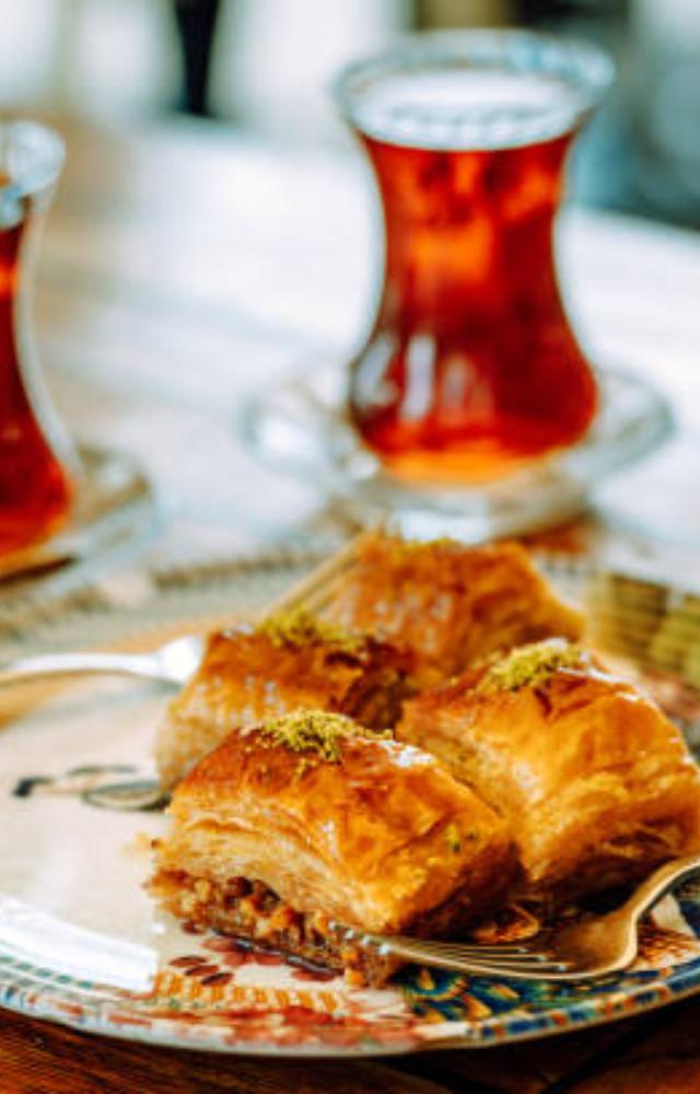 A perfect fusion of East and West, Istanbul offers delights like kebabs, baklava, and Turkish tea that linger on your palate.