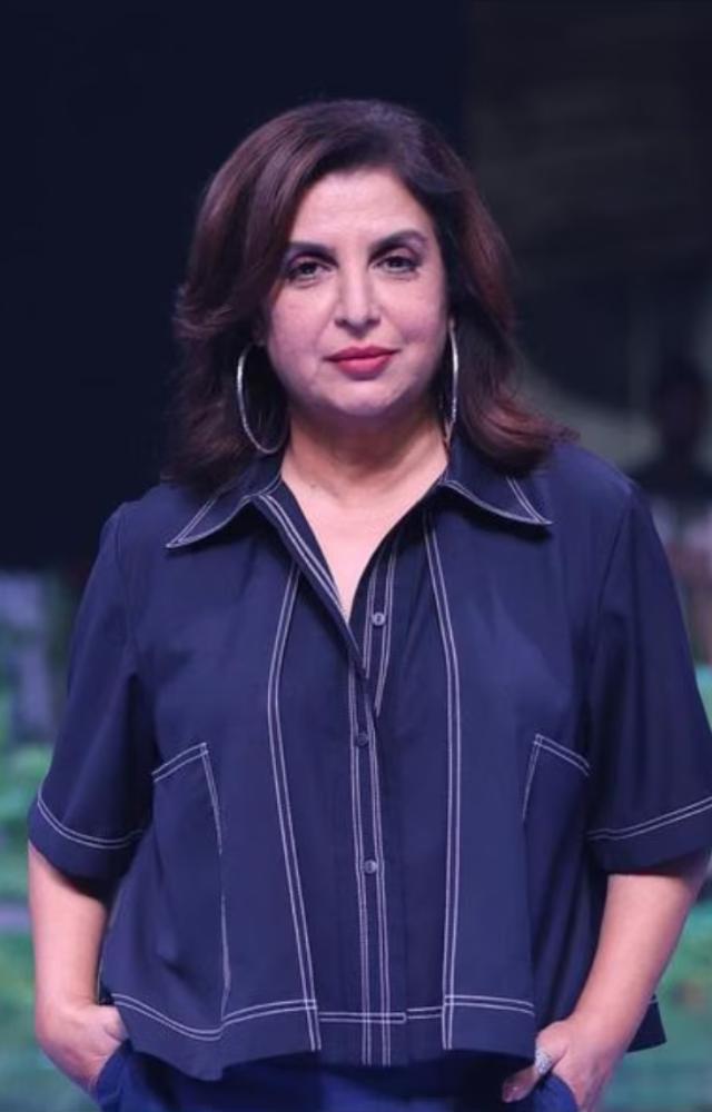 Farah transitioned to direction with her debut film Main Hoon Na, showcasing her versatility in Bollywood.