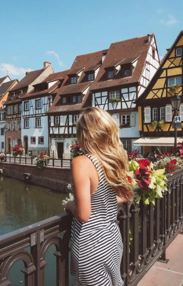 Charming canals and colorful houses define this Alsatian gem. It’s like stepping into a pastel-colored storybook.