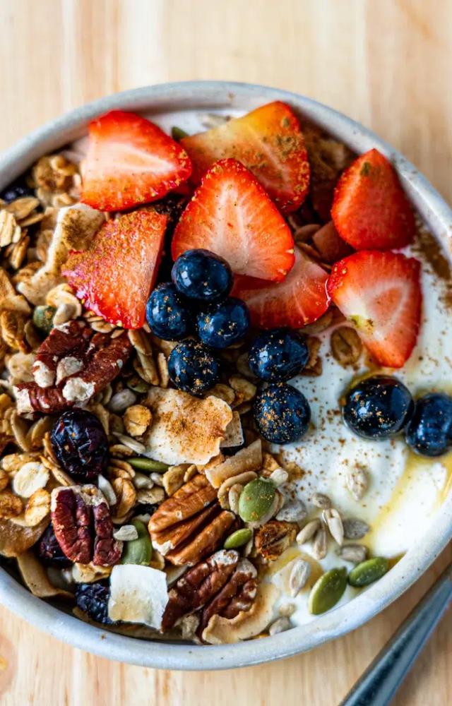 Often marketed as healthy, granola can be packed with sugar and oils. A small bowl can rival a dessert in calories.