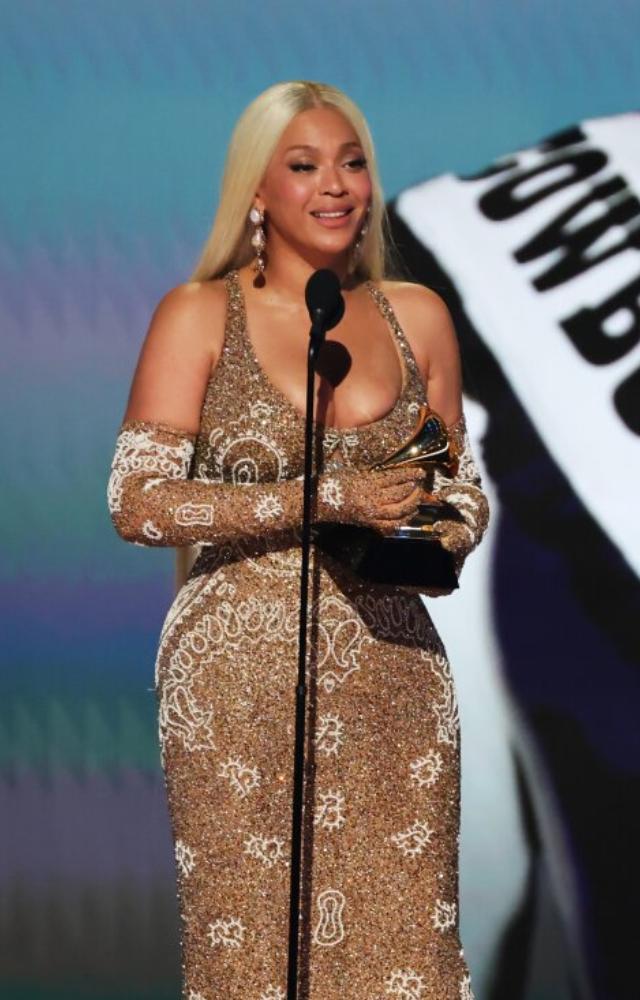 Beyoncé’s bold and dynamic “Cowboy Carter” clinched Album of the Year, offering a mesmerizing blend of country and soul.