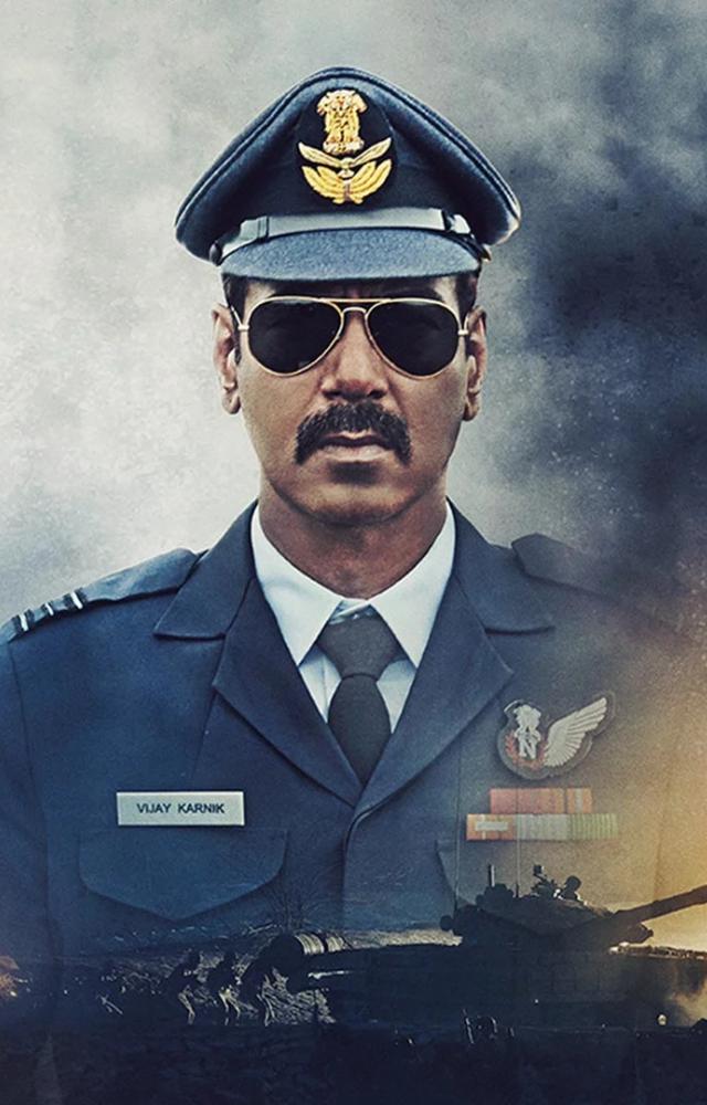 A tribute to IAF Squadron Leader Vijay Karnik, this movie highlights the bravery of civilians and soldiers in defending the Bhuj airbase.