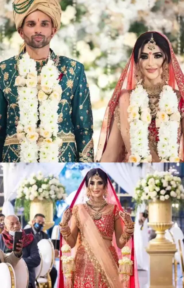 Keshav Maharaj and Lerisha Munsamy tied the knot in a beautiful ceremony filled with love and tradition.