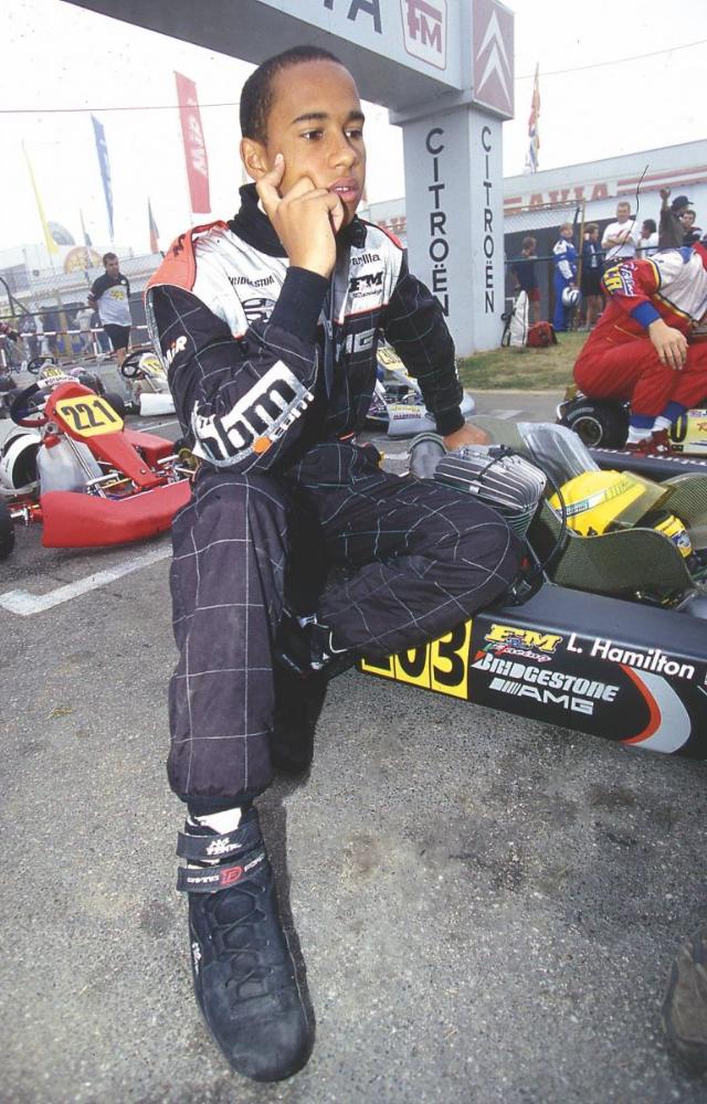 Lewis Hamilton’s journey to Formula 1 started at a young age, racing go-karts before securing his place in the F1 world.