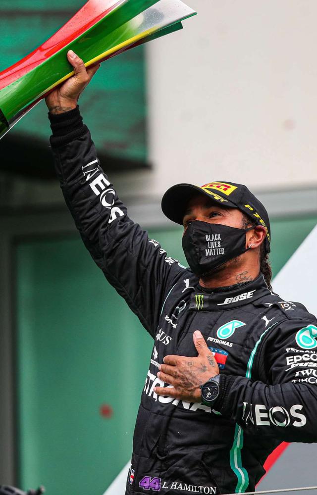 Beyond racing, Lewis is a vocal advocate for environmental sustainability, supporting initiatives to combat climate change.