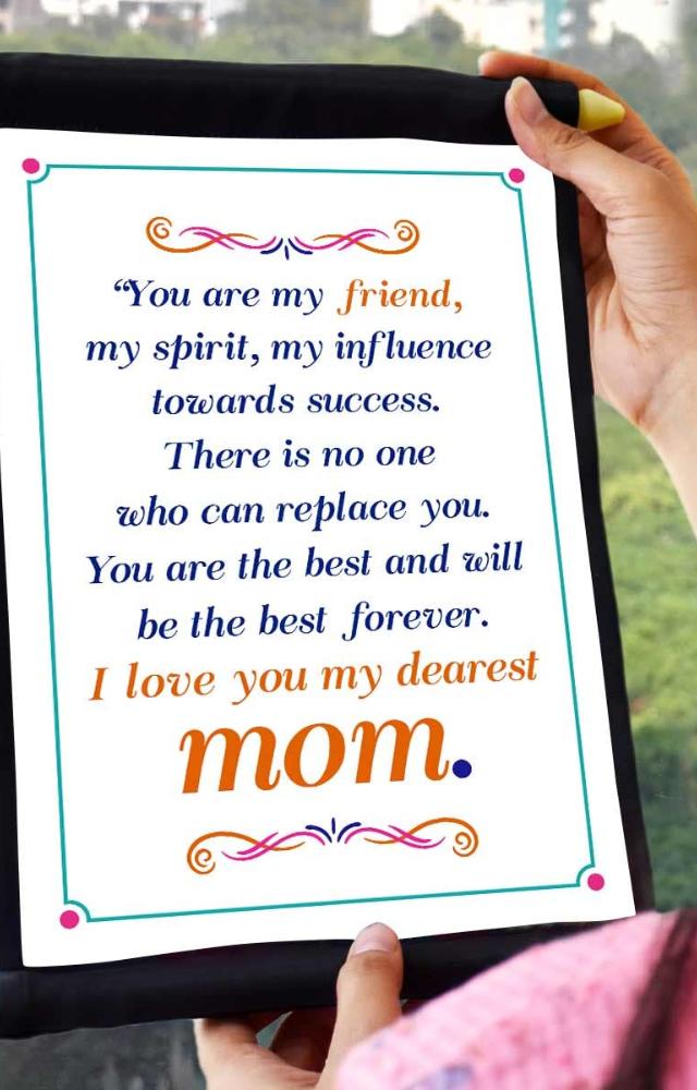 A heartfelt note never goes out of style. Express your love in words for a truly memorable Mother’s Day.
