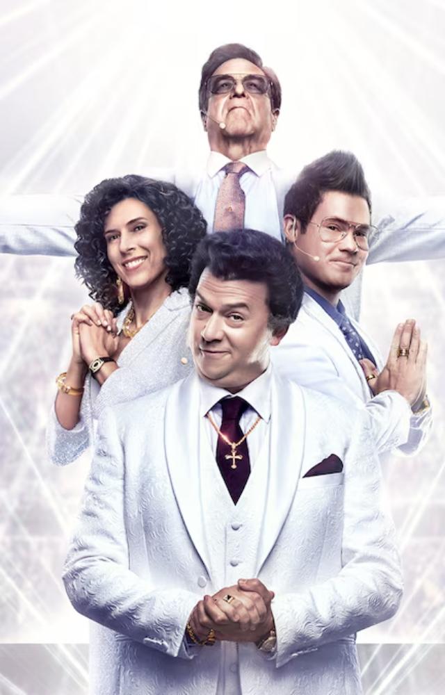 This dark comedy showcases a dysfunctional, money-driven family of televangelists. With power, greed, and betrayal, their lives are anything but holy.