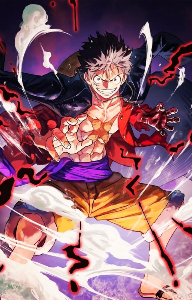 Luffy wields all three forms of Haki, including advanced Conqueror`s, making him a Yonko-level force.
