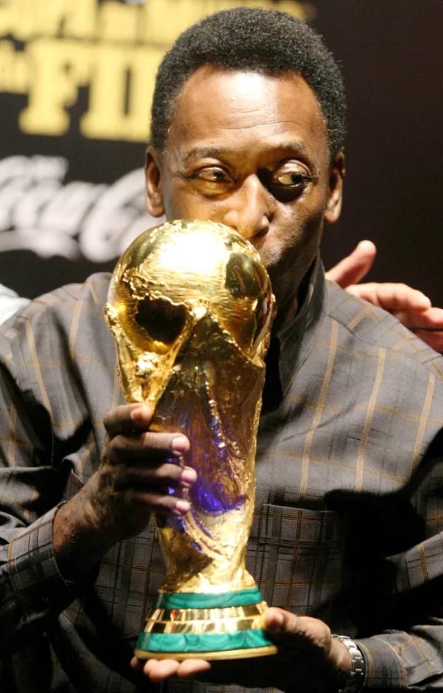 Pelé won three FIFA World Cups (1958, 1962, 1970), a record unmatched by any player.