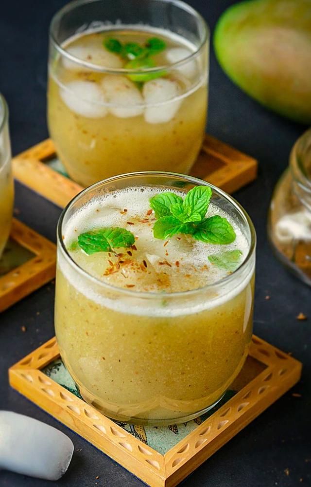 This South Indian delight blends raw mango with tempered rice for a flavorful twist.
