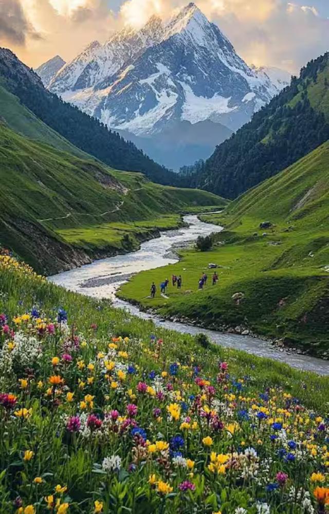 Cool mountain air, lush greenery, and scenic hill towns like Manali and Shimla offer perfect summer relief.