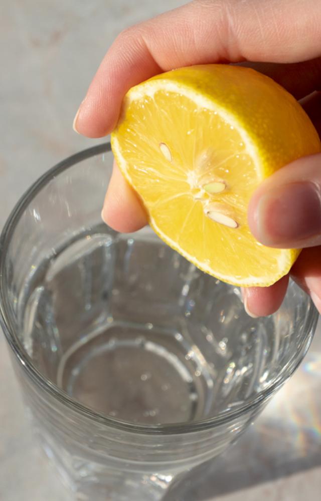 
Drink more water, and spice it up with lemon, mint, or fruit infusions to stay refreshed.

