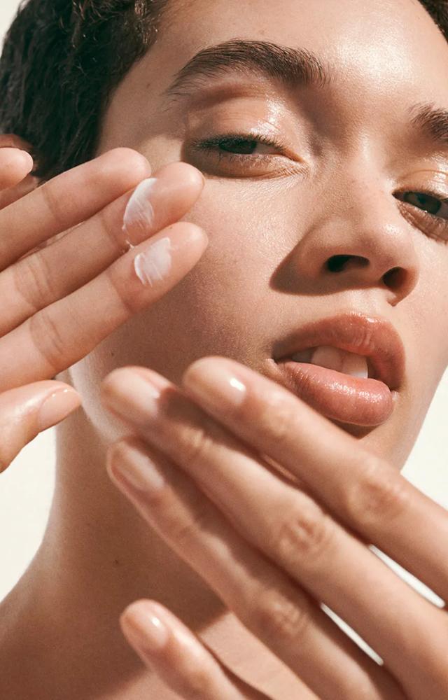 Swap heavy creams for gel-based moisturizers and always apply SPF 30 or higher.