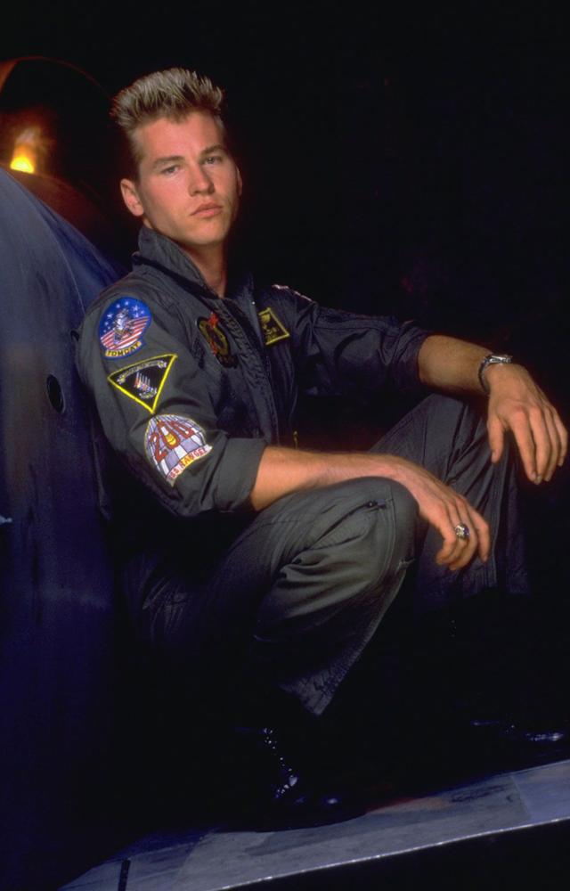 Val Kilmer soared as Tom “Iceman” Kazansky, a rival pilot to Tom Cruise’s Maverick, in this high-flying action drama.