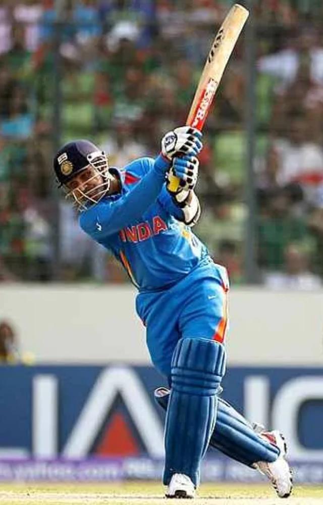 Sehwag’s fearless knocks were instrumental in India reaching the finals of the iconic tournament.
