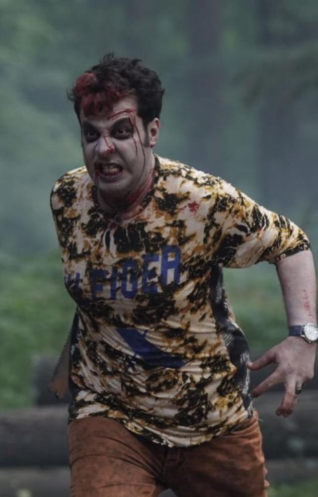 He adds humor to this horror comedy, making the eerie moments even more entertaining.