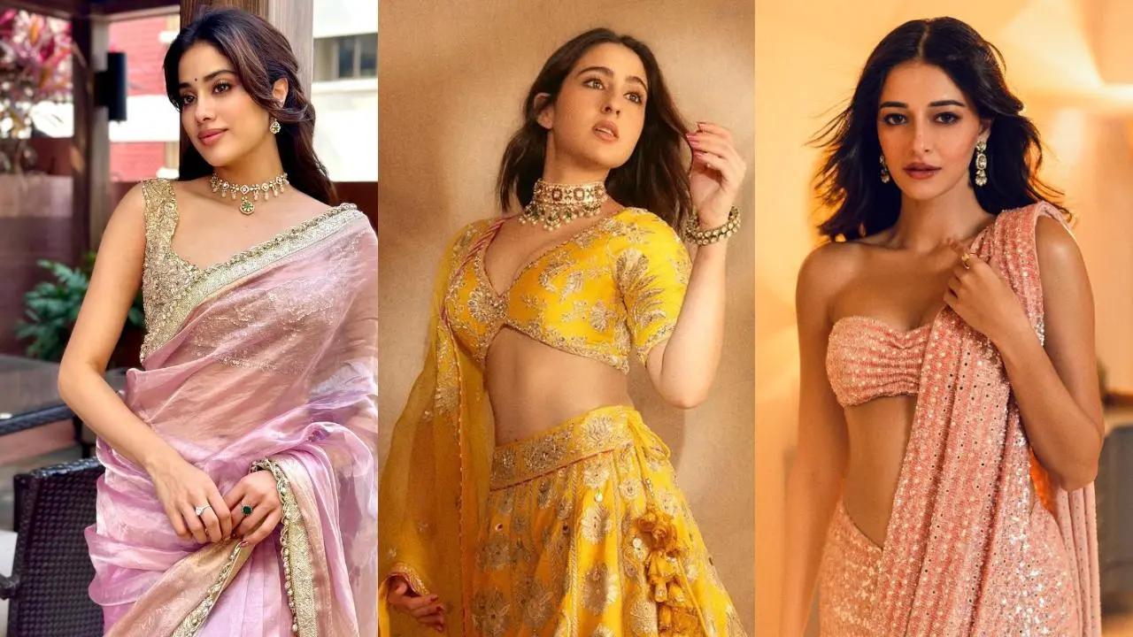 Gen-z inspired ethnic look for wedding season