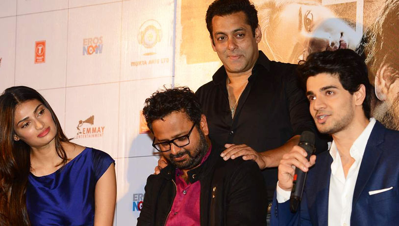 Salman Khan, Athiya Shetty, Sooraj Pancholi launch the trailer of Hero