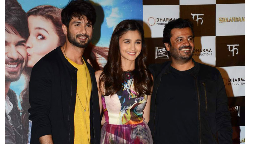 Alia Bhatt, Shahid Kapoor launch Shaandaar trailer