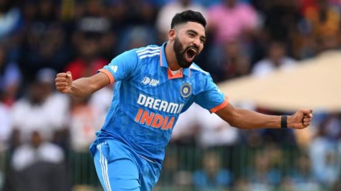 Mohammad Siraj (India): India`s Mohammad Siraj This young fast bowler has dazzled with his abilities in recent times. Siraj is a crucial core of the Indian pace attack.