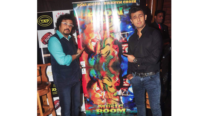 Sonu Nigam and Bickram Ghosh unveil The Music Room