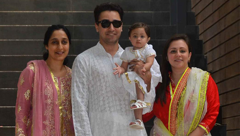 Imran, Aamir Khan celebrate Eid with their kids