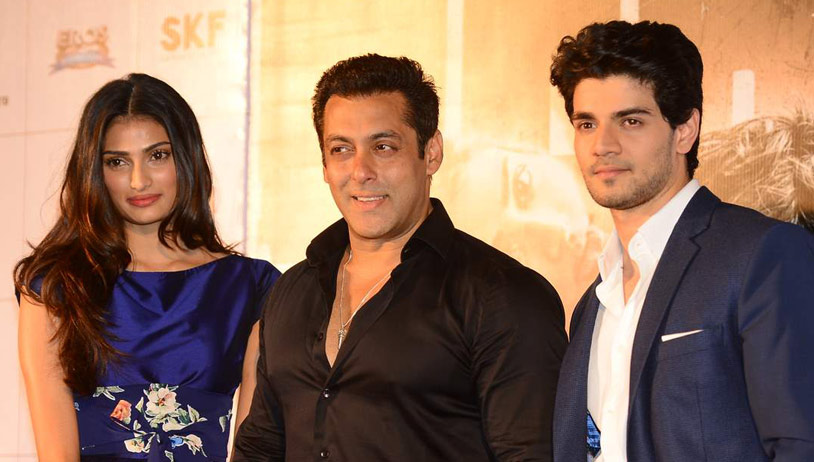Salman Khan, Athiya Shetty, Sooraj Pancholi launch the trailer of Hero