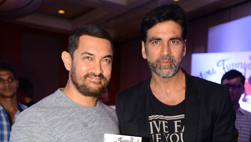 Twinkle Khanna unveils her book Mrs. Funnybones with Akshay, Dimple & Aamir